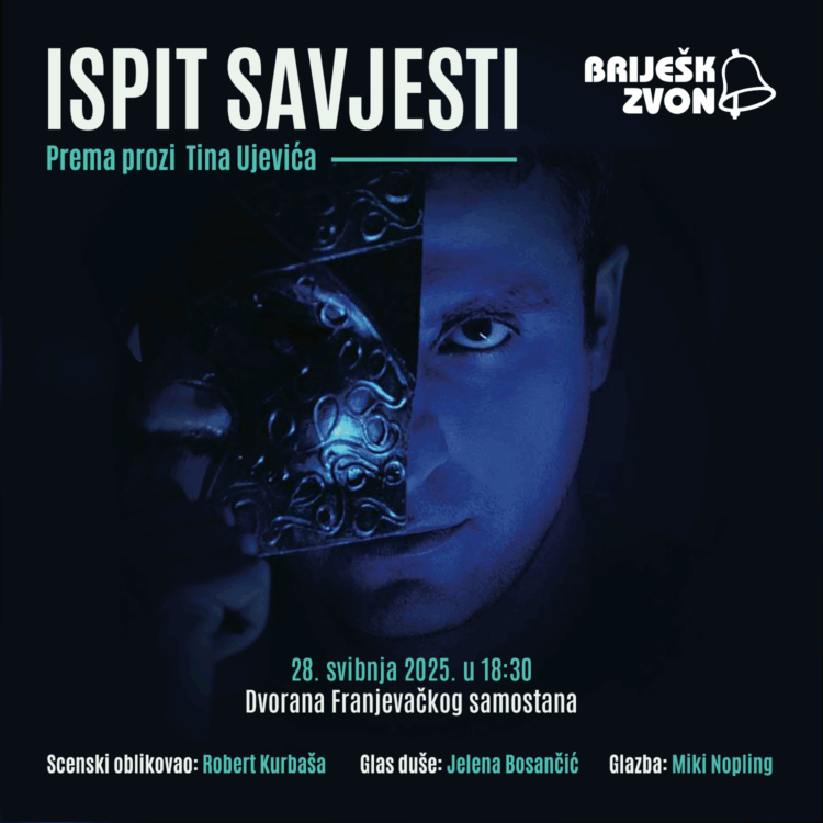 Kazališna večer introspekcije: „Ispit savjesti“ Roberta Kurbaše stiže na Briješka zvona