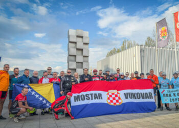 Srcem od Mostara do Vukovara: Završena 13. Biciklistička karavana prijateljstva