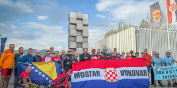 Srcem od Mostara do Vukovara: Završena 13. Biciklistička karavana prijateljstva