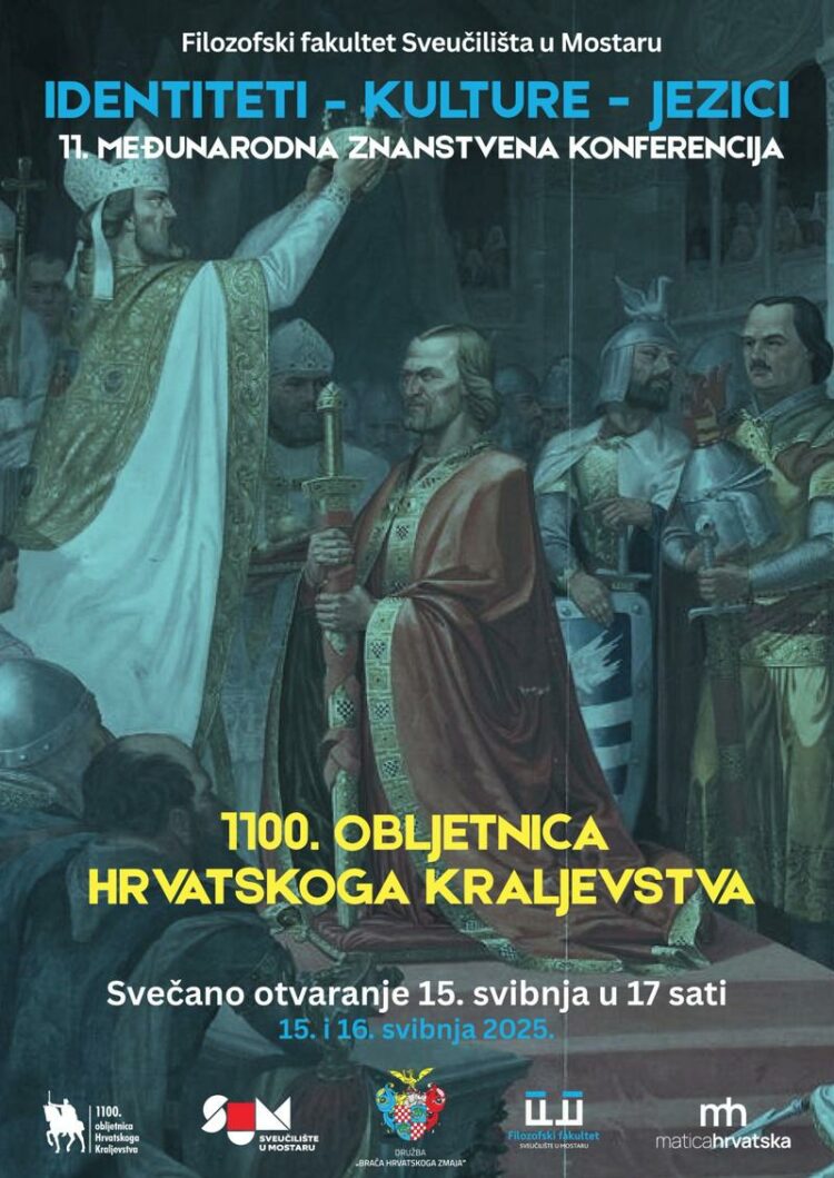 FFSUM-a: Najava Međunarodne znanstvene konferencije Identiteti– Kulture – Jezici o temi 1100. obljetnica hrvatskoga kraljevstva