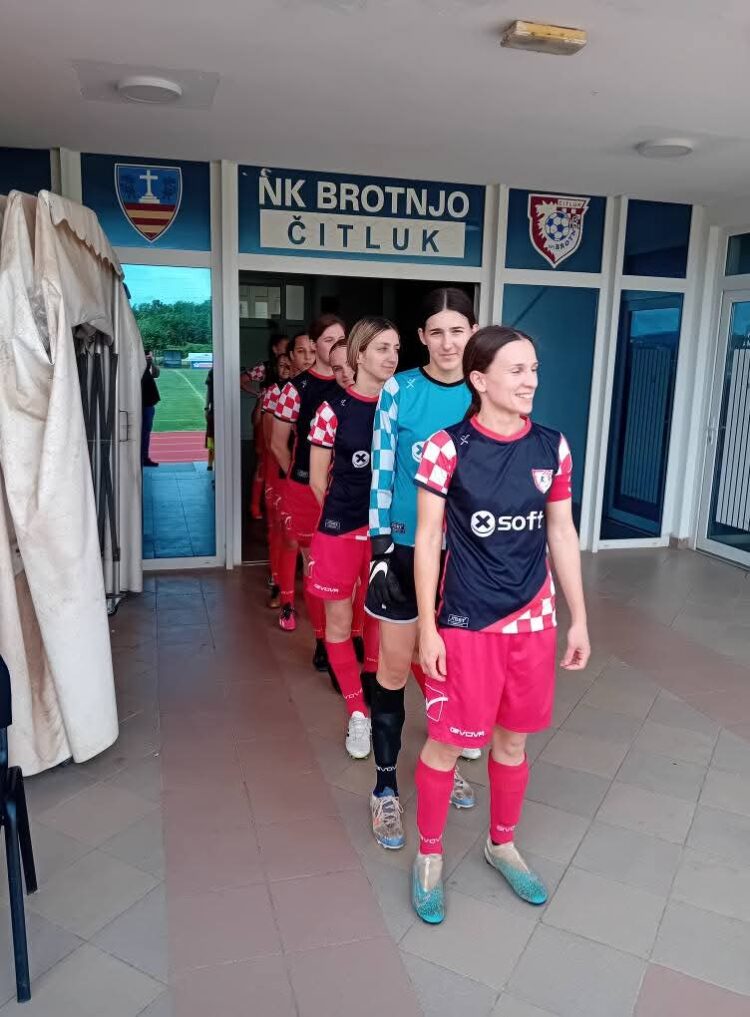 Nogometašice ŽNK Brotnjo upisale vrijednu pobjedu u uzbudljivoj utakmici protiv ŽNK Sloga