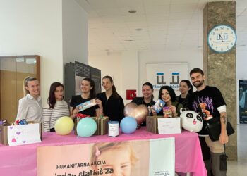 Humanitarna akcija studenata socijalnog rada: “Jedan slatkiš za osmijeh više”