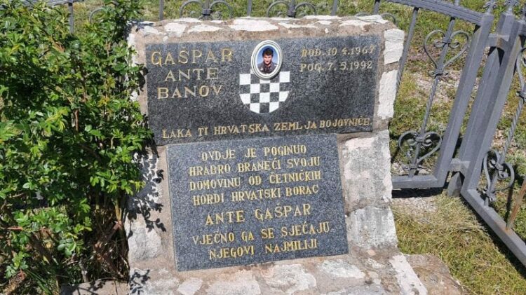 Svečano obilježavanje 33. obljetnice pogibije Ante Gašpara i suboraca