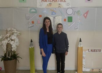 Učenik OŠ fra Didaka Buntića ostvario zapažen uspjeh na Županijskom natjecanju iz matematike