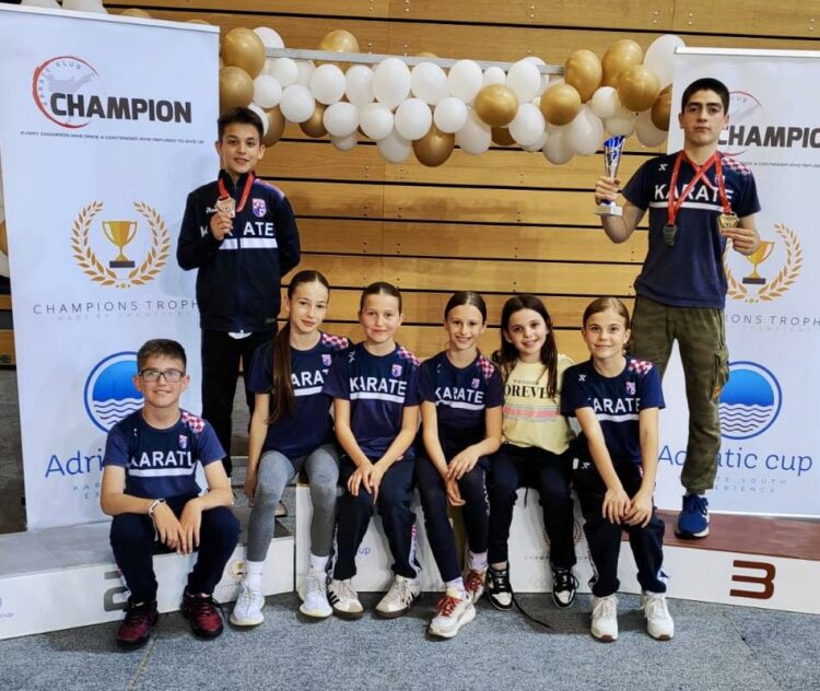 Broćanski karataši ponosno predstavljaju Brotnjo: Medalje s Champions Trophyja u Rijeci
