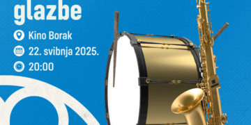 Koncert zabavne glazbe u Kinu Borak