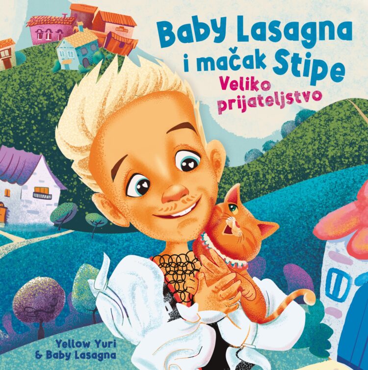 Veliko prijateljstvo – slikovnica i radionica za djecu o Baby Lasagni i Stipi, najpoznatijem mačku u Hrvatskoj