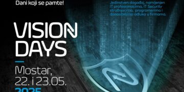 Vision Days 2025 okuplja vrhunske IT stručnjake u Mostaru: Dvodnevna konferencija o budućnosti informacijske sigurnosti