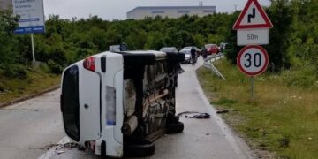 Prometna nezgoda na cesti Čitluk – Mostar
