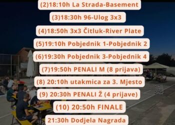 Turnir Donji Hamzići – Večeras finale, tombola i koncert Joze Vučića