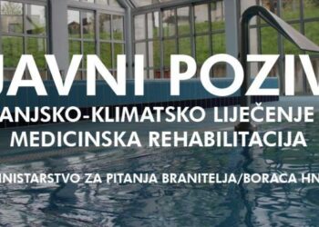 Javni poziv za ostvarivanje prava na banjsko-klimatsko liječenje za pripadnike braniteljske populacije u HNŽ-u