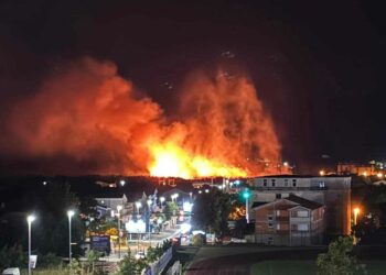(FOTO/VIDEO)Veliki šumski požar u Ljubuškom