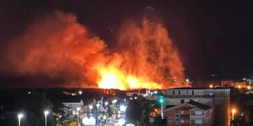 (FOTO/VIDEO)Veliki šumski požar u Ljubuškom