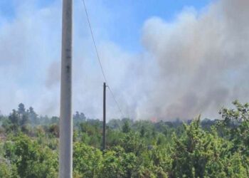 VIDEO: Požar u Ljubuškom i dalje aktivan