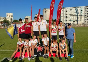 Članovi Atletskog kluba Brotnjo uspješni na Državnom prvenstvu BiH za dječake i djevojčice U16