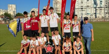 Članovi Atletskog kluba Brotnjo uspješni na Državnom prvenstvu BiH za dječake i djevojčice U16