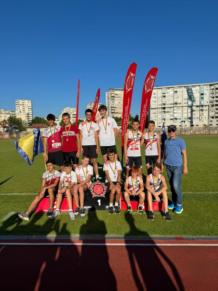 Članovi Atletskog kluba Brotnjo uspješni na Državnom prvenstvu BiH za dječake i djevojčice U16
