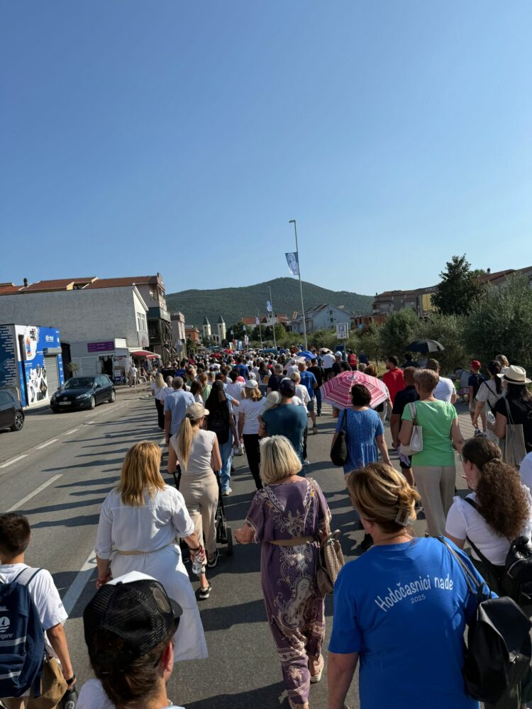 (FOTO) Održano veliko zavjetno hodočašće iz Čitluka u Međugorje