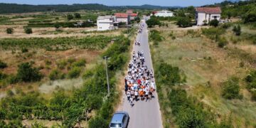 (FOTO/VIDEO)Tradicionalno hodočašće iz Rame u Međugorje