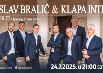 Bliži se veliki tradicionalni koncert najpopularnije hrvatske klape u Međugorju – Tomislav Bralić i klapa Intrade