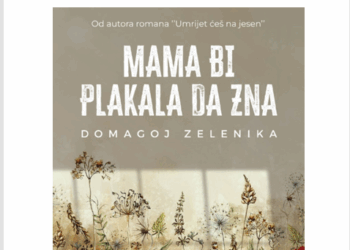 Najava: Promocija knjige Domagoja Zelenike “Mama bi plakala da zna”