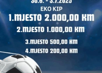 Spektakl u futsalu i bućama “EKO KIP 3×3” počinje 30. lipnja!