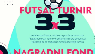 Mali nogomet – velika strast: Najavljujemo prvi futsal 3×3 turnir Gradina!