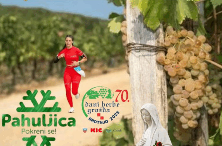 Najava: BROĆANSKA DESETKA 2025 – sport i zajedništvo u sklopu manifestacije Dani berbe grožđa