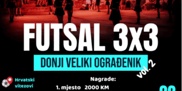 Počinju prijave za Futsal 3×3 turnir 2025 u Donjem Velikom Ograđeniku