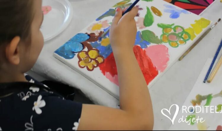 Najava: Likovna radionica “Roditelj i dijete”