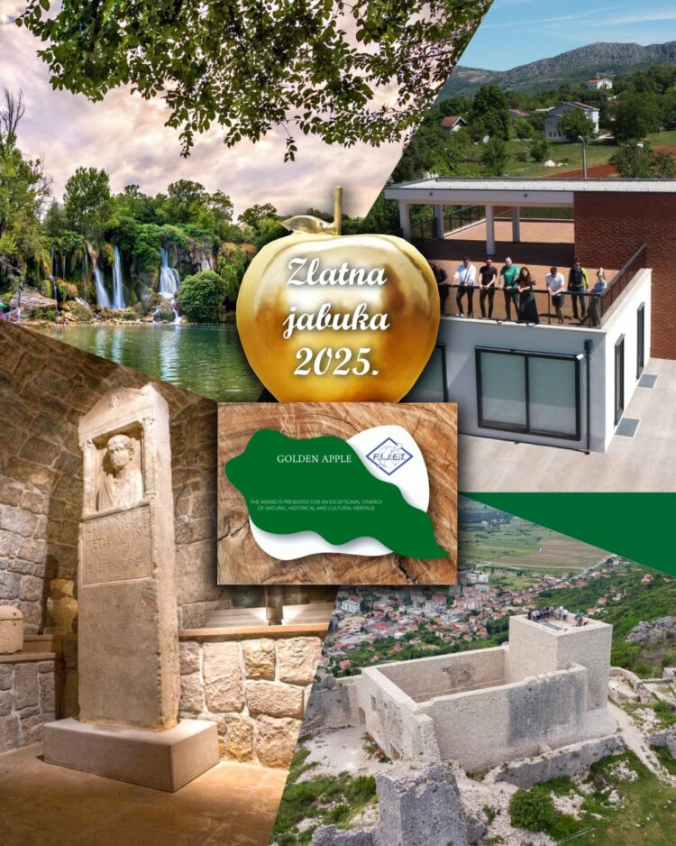 Grad Ljubuški je dobitnik međunarodnog priznanja za napredak u turizmu – Zlatne jabuke