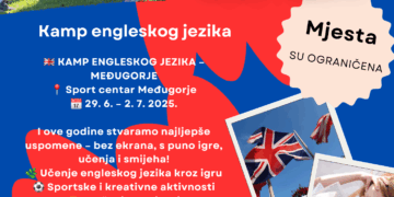 Ljeto bez ekrana: Kamp engleskog jezika u Međugorju poziva djecu na nezaboravnu avanturu