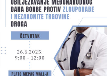 Obilježavanje međunarodnog dana borbe protiv zlouporabe i nezakonite trgovine droga