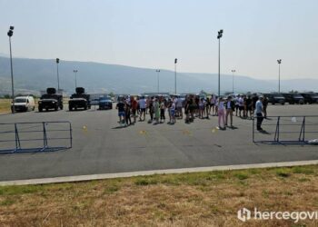 (VIDEO) Pokazna vježba MUP-a HNŽ: Policijske snage demonstriraju spremnost u Mostaru