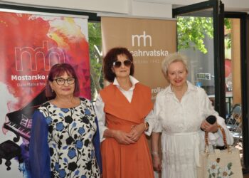 “Tragovi duše” Anđelke Hrkać zatvorili bogat likovni program Mostarskog proljeća