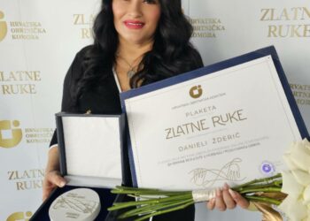 Gdje god da krenu, Broćanke ostavljaju trag: Daniela Žderić dobila prestižnu nagradu “Zlatne ruke”