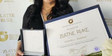 Gdje god da krenu, Broćanke ostavljaju trag: Daniela Žderić dobila prestižnu nagradu “Zlatne ruke”