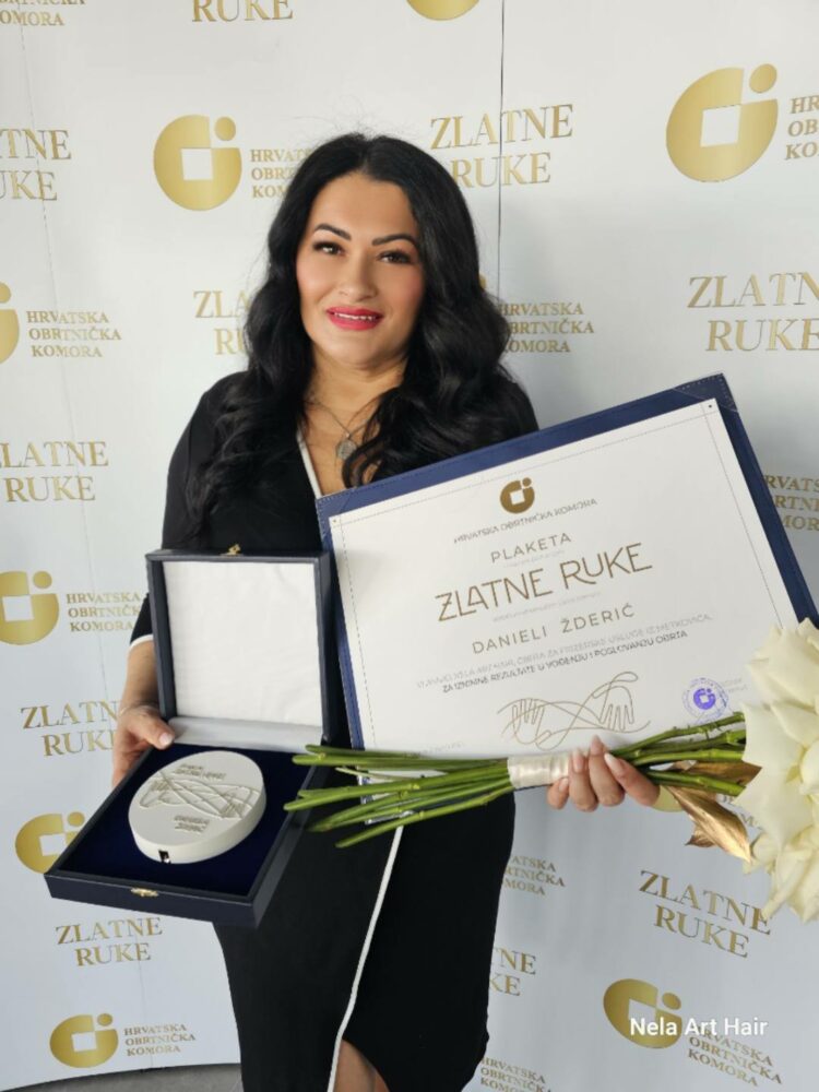 Gdje god da krenu, Broćanke ostavljaju trag: Daniela Žderić dobila prestižnu nagradu “Zlatne ruke”