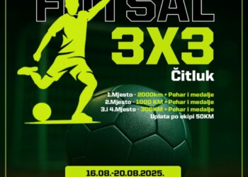 Najava: Futsal 3×3 Turnir u Čitluku