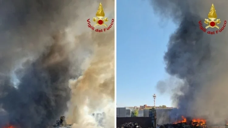 FOTO/VIDEO Strašna eksplozija u Rimu: “Na nebu se pojavila ogromna narančasta vatrena kugla…”