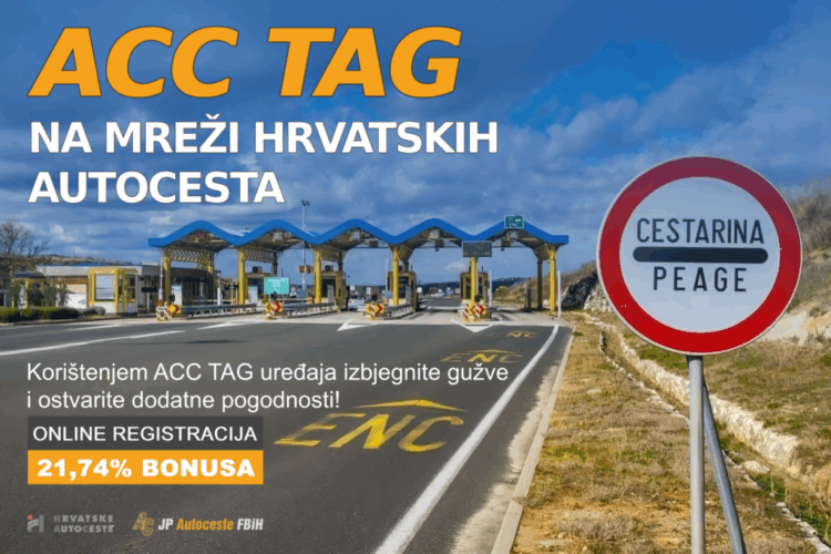 Online registracija ACC TAG uređaja za korištenje na autocestama u Hrvatskoj