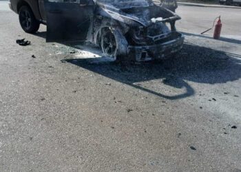 U Miletini izgorio automobil – Velika materijalna šteta, nema povrijeđenih