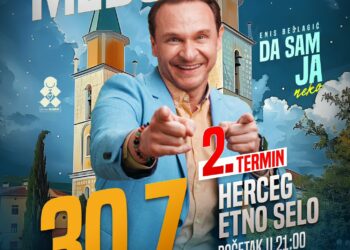 Enis Bešlagić s predstavom “Da sam ja neko” stiže u Herceg Etno selo