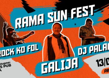 Spektakl u Rami 13.8 : Galija i Rock ko fol stižu na Rama Sun Fest!