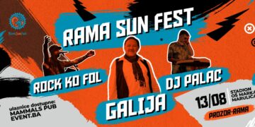 Spektakl u Rami 13.8 : Galija i Rock ko fol stižu na Rama Sun Fest!