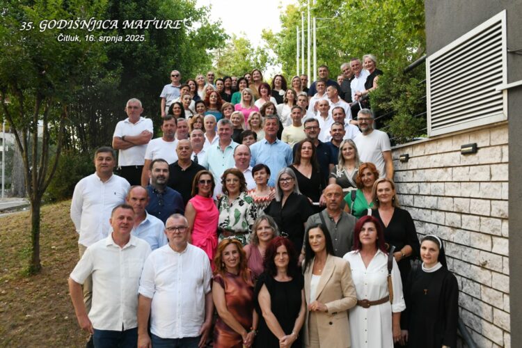 13.generacija maturanata Srednje škole Čitluk proslavila 35. obljetnicu mature