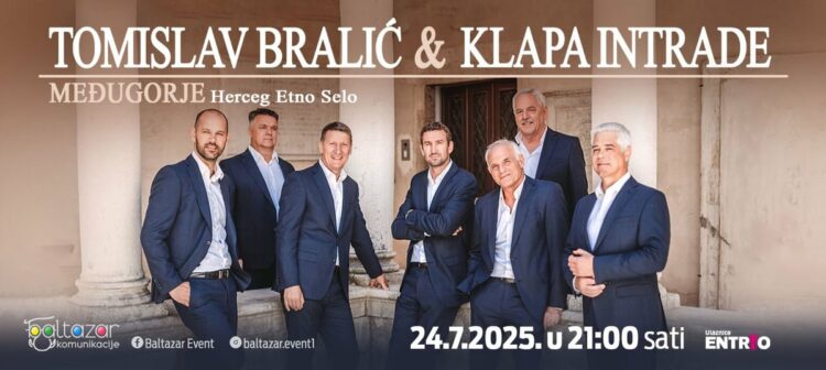 Koncert klape Intrade u Međugorju gotovo rasprodan!