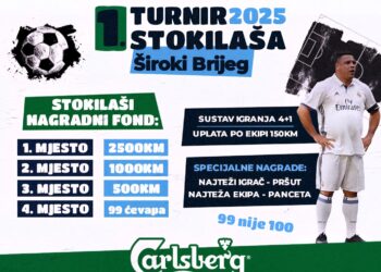 Najava: Prvi turnir stokilaša u Širokom Brijegu