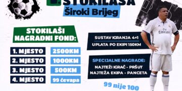 Najava: Prvi turnir stokilaša u Širokom Brijegu