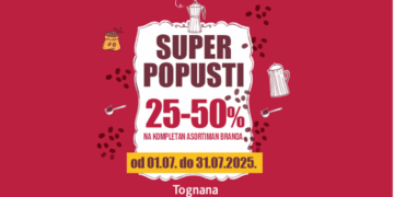 Ne propustite eksploziju popusta na brand Tognana u trgovinama Mališić Home & Decor!